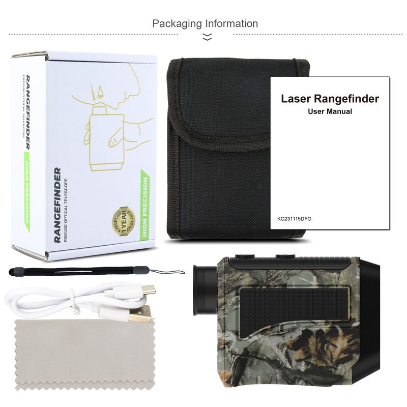 5-1000m Scope Laser Rangefinder Distanza di camuffamento per misurazioni a lunga distanza
