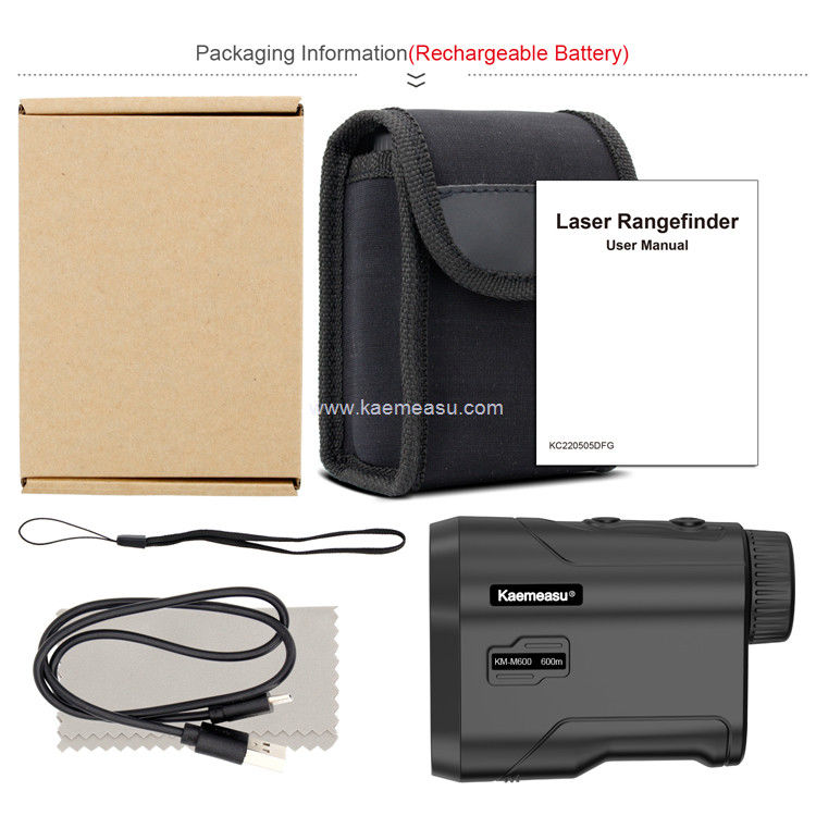 Kaemeasu Distanza di caccia Finder pendenza Scope Laser Distanza Meter Telescopio Modi multipli Laser rangefinder M800