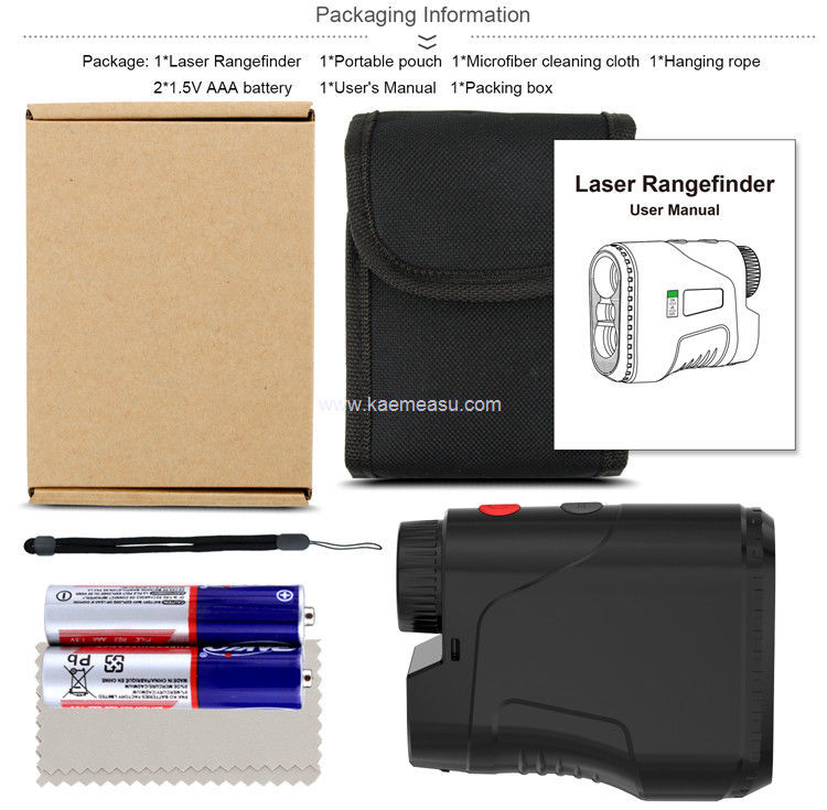 Kaemeasu OEM ODM 800Y Rangefinder Golf Caccia Tiro Laser Rangefinder Telescopio ottico D800