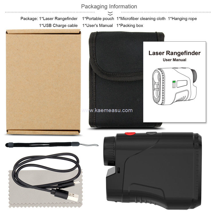 Kaemeasu Caccia Laser Rangefinder 6.5X Ingrandimento Golf Telescopio Angolo Misura Distanza Metro D800
