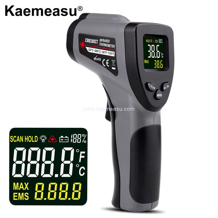 Pistola termometrica a mano Kaemeasu Classe 1 Laser Safety Laser Temp Gun OEM ODM