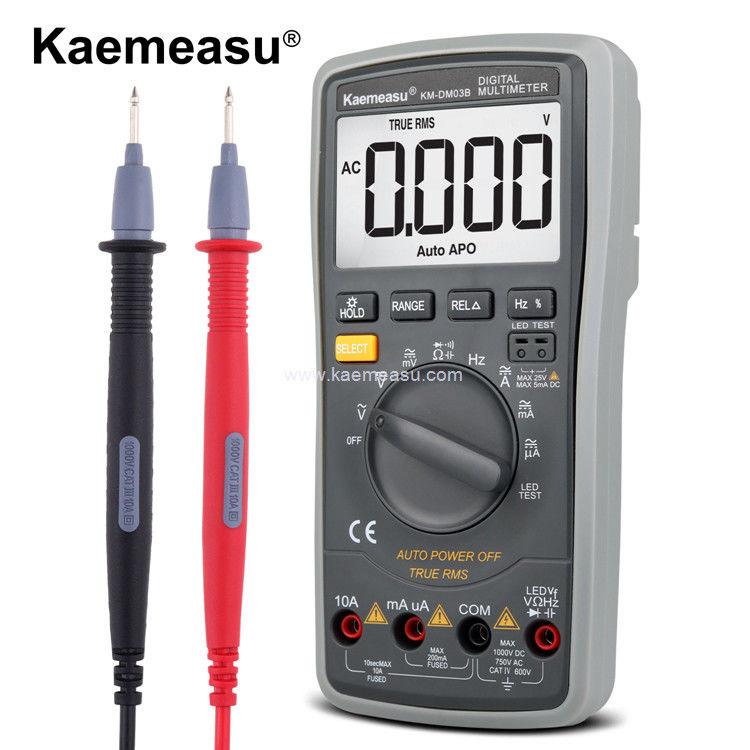 Kaemeasu 03B Multimetro elettronico industriale ad alta precisione intelligente antincendio 1000V AC DC Multimetro digitale