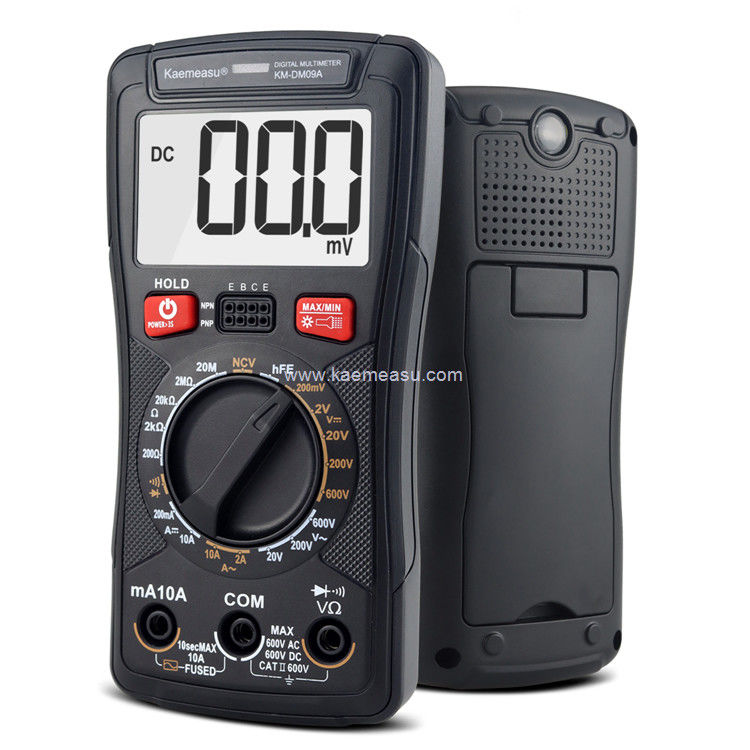 Kaemeasu 09A Multimetro digitale Ture RMS Misurazione della tensione corrente 2000 Conti Clamp Meter