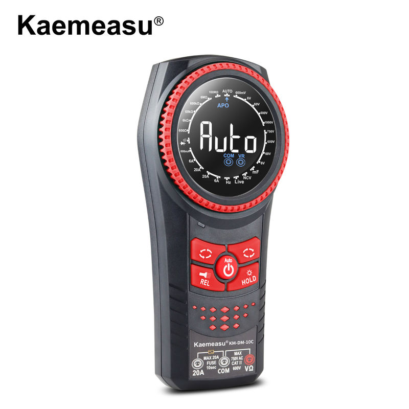 Kaemeasu 10C Auto Range Multimetro Smart Digita Voltage Meters NCV TRMS Diode Test Tester di resistenza di corrente