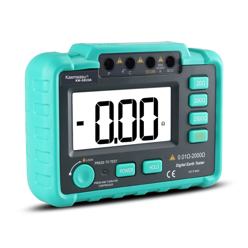 kaemesau AC 200V Tester di resistenza alla messa a terra Megohmmeter Tester di resistenza al circuito di misura Tester di resistenza alla terra Tester GR20A