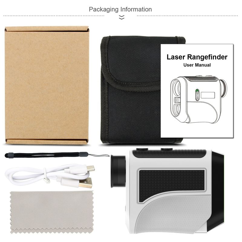 2024 nuovo stile Telescopio chilometro Golf portatile chilometro laser Mini Laser chilometro con pendenza