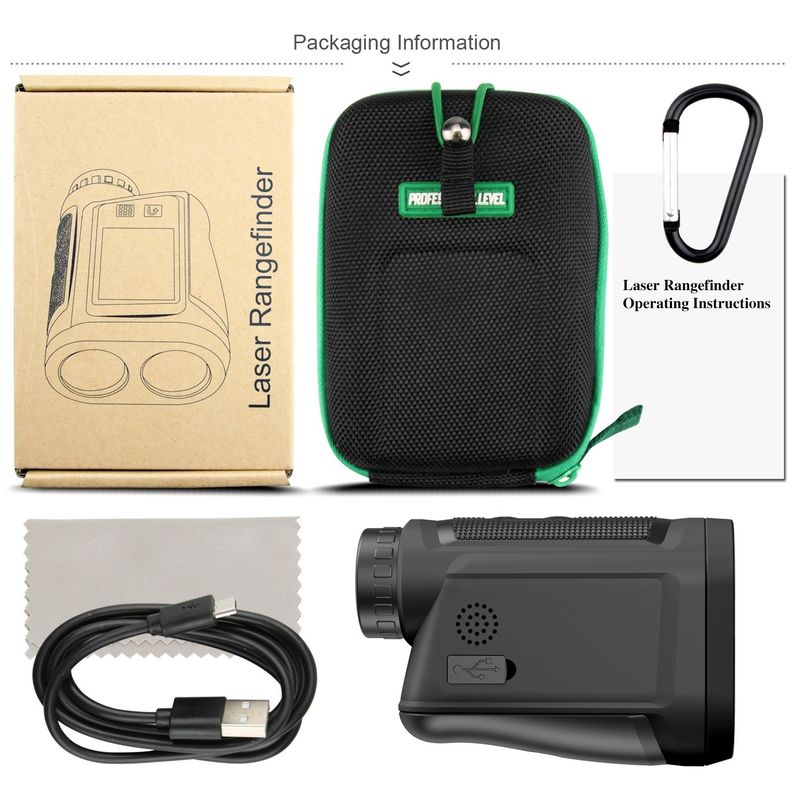 vendite calde Laser Rangefinder OEM Screen Range Finder Golf Laser Rangefinder Rangefinder Per la caccia