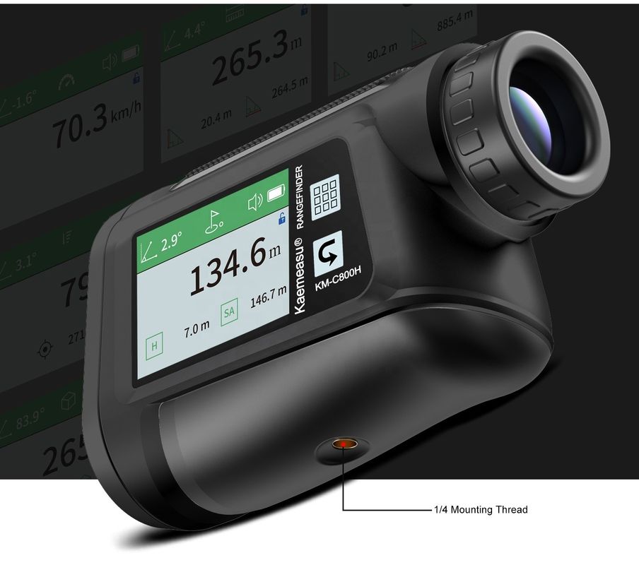 vendite calde Laser Rangefinder OEM Screen Range Finder Golf Laser Rangefinder Rangefinder Per la caccia