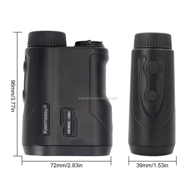 Alta precisione Golf portatile all'aperto Laser Rangefinder diastimatore sportivo all'aperto Telescopio elettronico per la caccia