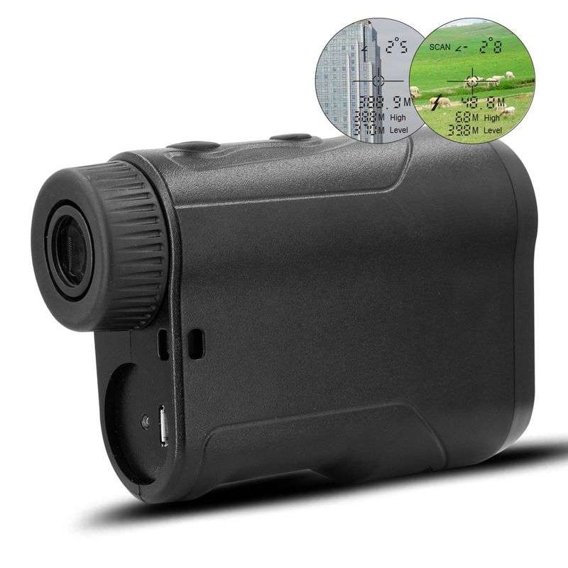 OEM Good Quality Laser Rangefinder ricaricabile 450 Meter Digital Laser Rangefinder caccia/golf/sport/ingegnere