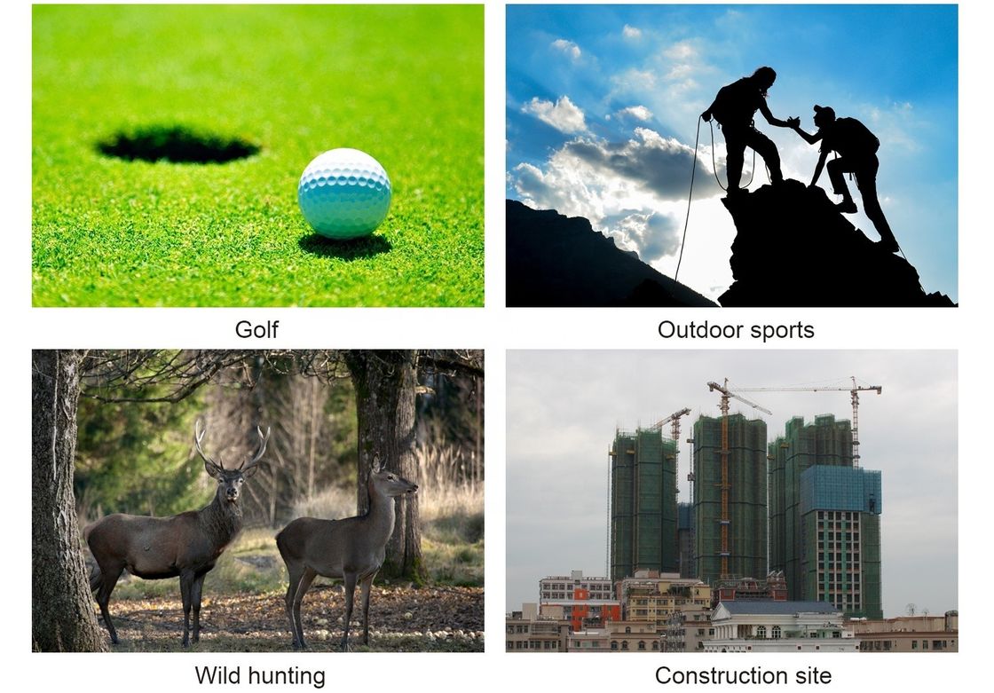 Oem Touch Screen Digital Golf Laser Rangefinder Range Finderr Golf Laser Rangefinder Rangefinder per la caccia