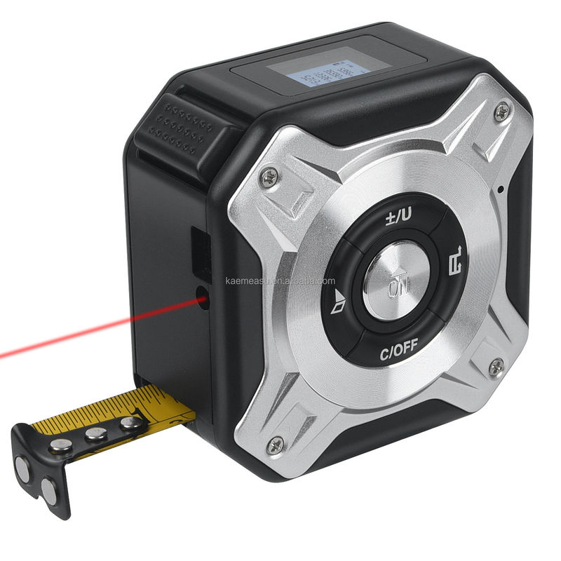 Nastro di carica USB multifunzione Misuratore di distanza Regola elettronica Instrumento di misurazione a infrarossi OEM Laser Distance Meter
