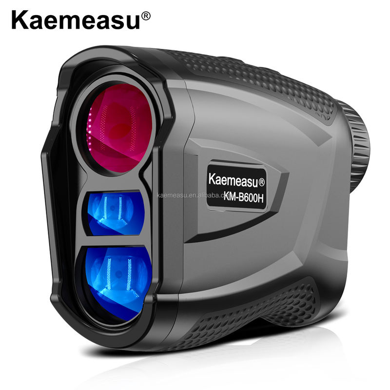 Telemetro laser venduto a caldo con polo di bandiera a blocco vibrazione telemetro da caccia per golf telemetro laser portatile