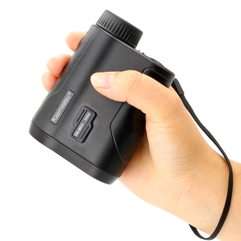 Telescopio Laser Rangefinder Portatile USB di ricarica Laser Distanza Metro monoculare Golf di caccia Rangefinder 600M/656Yd