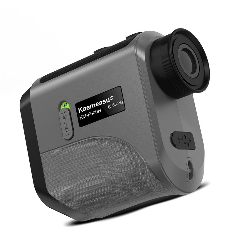 Mini rangefinder laser Telescopio Tassametro laser portatile Digital Laser Rangefinder con pendenza grigio