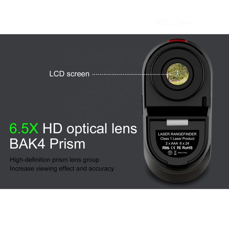 OEM ODM Range Finder 600/800/1000m Golf Distance Meter Modi multipli Laser Rangefinder Telescopio con interruttore di pendenza