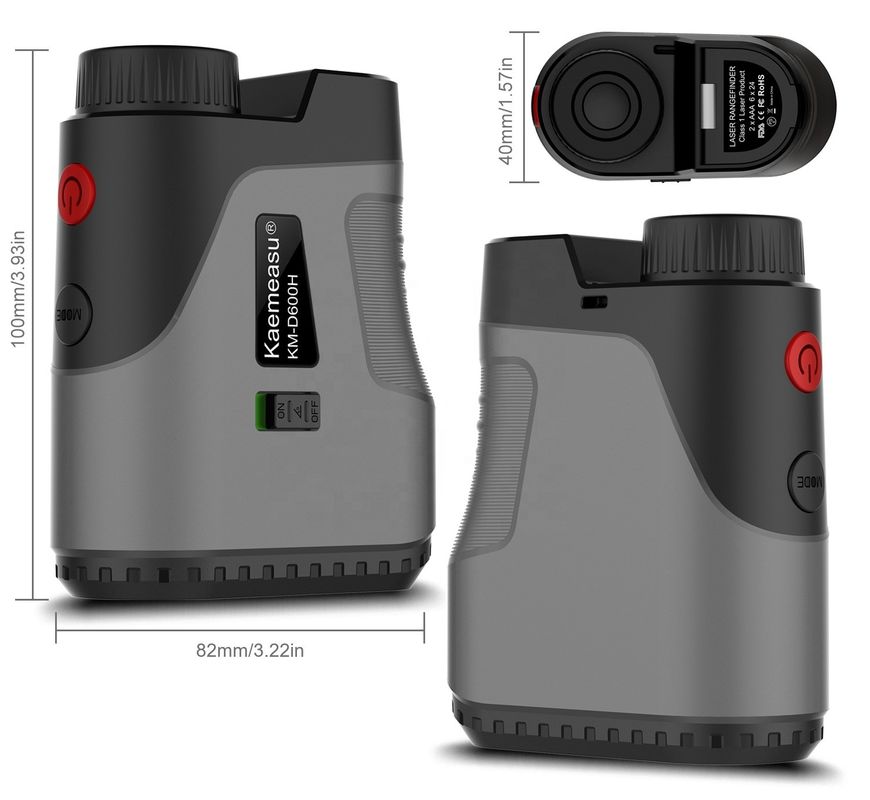 Golf laser rangefinder sport all'aperto caccia rangefinder telescopio laser portatile