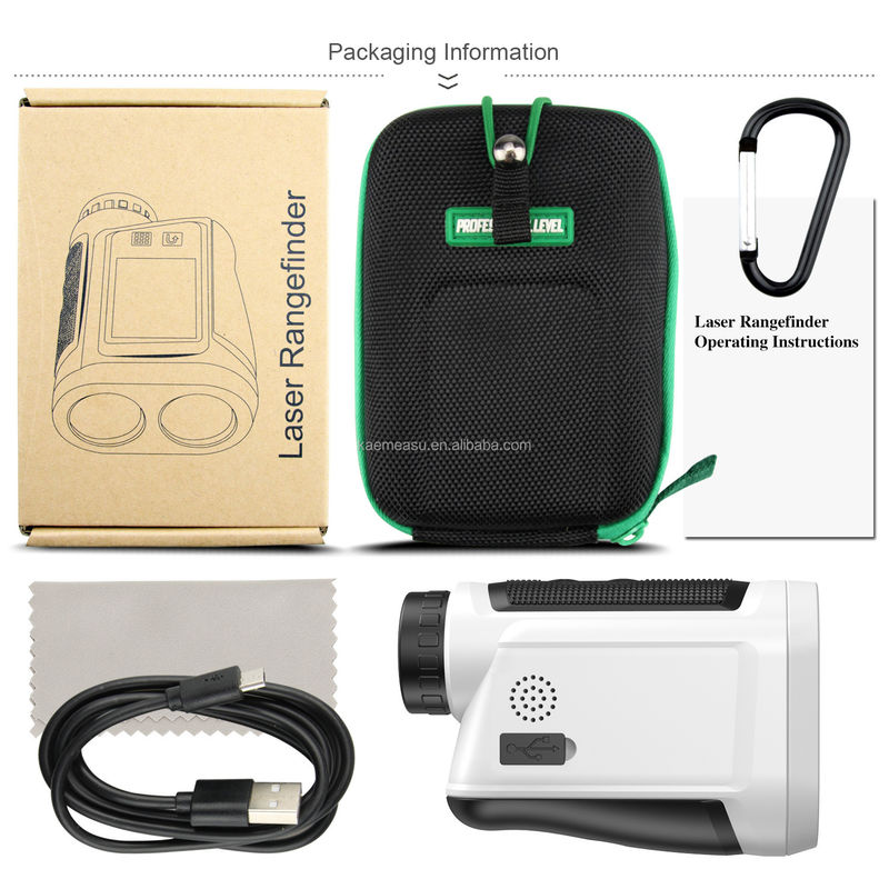 Multifunzione Golf Laser Rangefinder Mini Long Distance Meter 1000m Caccia Laser Rangefinder