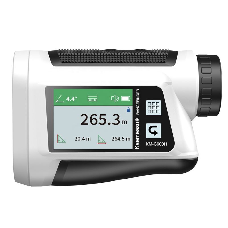 Mini Laser Handheld Rangefinder Strumento di misura della vista Laser Distance Meter Con Smart Touch Screen Display LCD