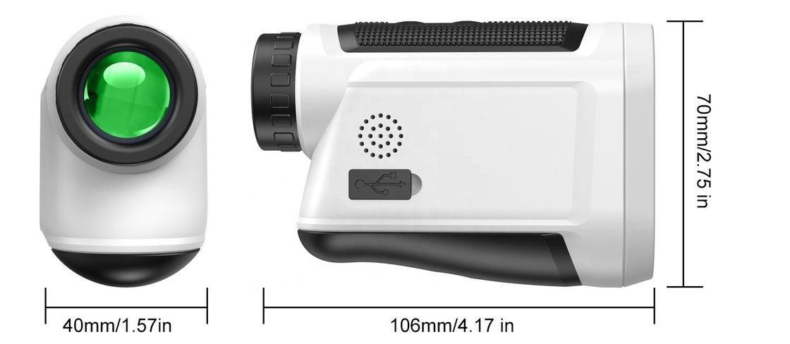 Mini Laser Handheld Rangefinder Strumento di misura della vista Laser Distance Meter Con Smart Touch Screen Display LCD