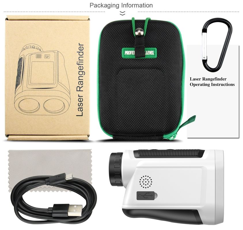 Mini Laser Handheld Rangefinder Strumento di misura della vista Laser Distance Meter Con Smart Touch Screen Display LCD