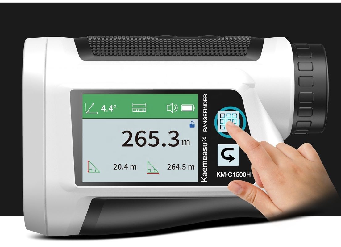 Golf Sport Laser Range Finder 600-1500m Strumento di misurazione della distanza per attività all'aperto