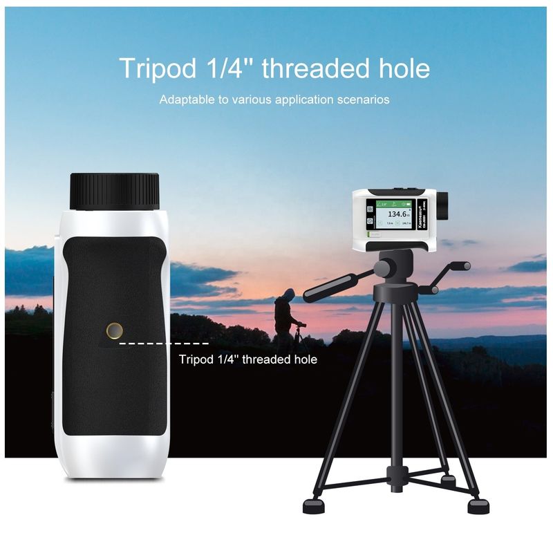 6.5X ingrandimento Golf Sport Laser Range Finder con schermo LCD aggiornato e strumenti ottici