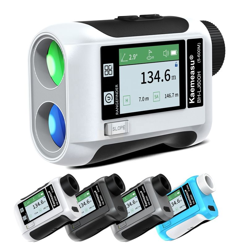OEM/ODM Golf Mode Sport Telescopio Touch Screen Voce Intelligente Golf Laser Rangefinder Telescopio