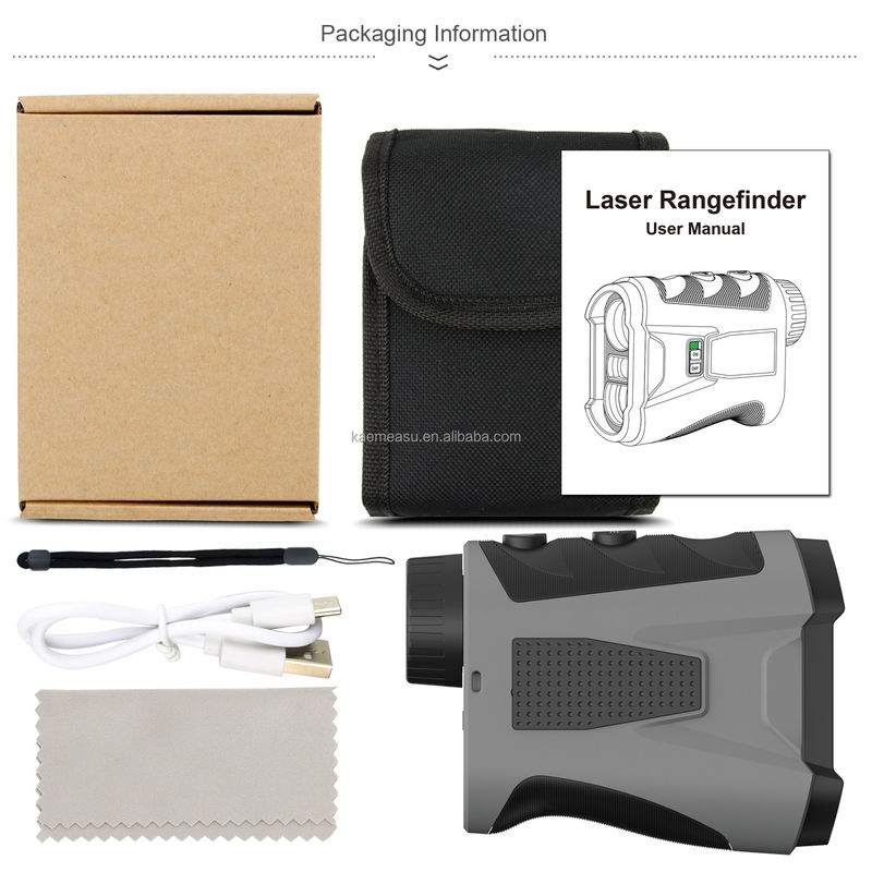 2024 Nuovo Golf Rangefinder Strumenti ottici Sport all'aria aperta Caccia, tiro, uccelli Telescopio Golf Laser Rangefinder