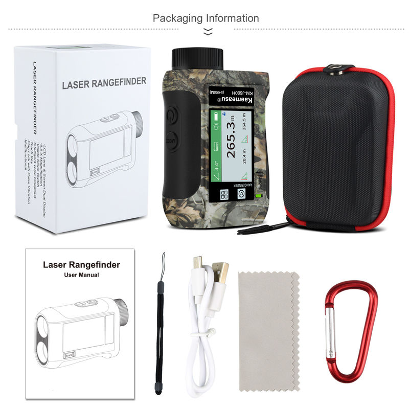 1500m CUSTOMIZE Golf Laser Rangefinder Telescopio Sport all'aperto Laser Distanza Meter Caccia Rangefinder