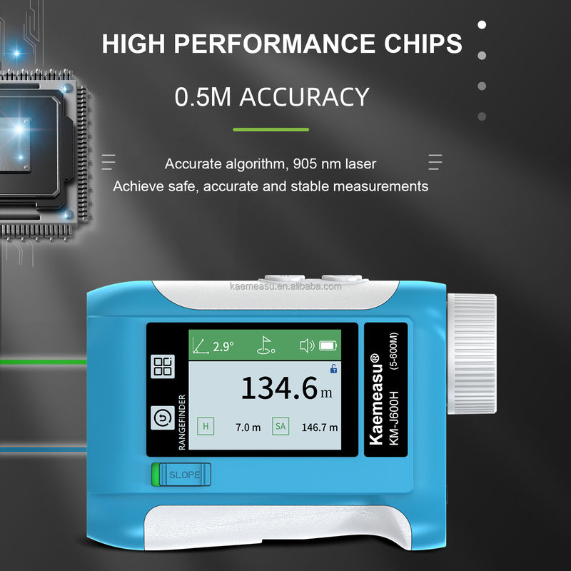 OEM ODM Laser Measuring Device Voice Broadcast Distance Meter Digital Golf Laser Rangefinder Telescopio di ricerca di distanza di caccia