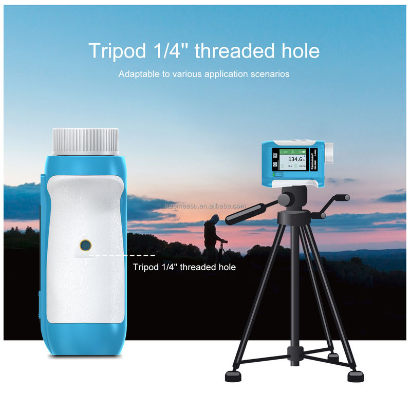 OEM ODM Laser Measuring Device Voice Broadcast Distance Meter Digital Golf Laser Rangefinder Telescopio di ricerca di distanza di caccia