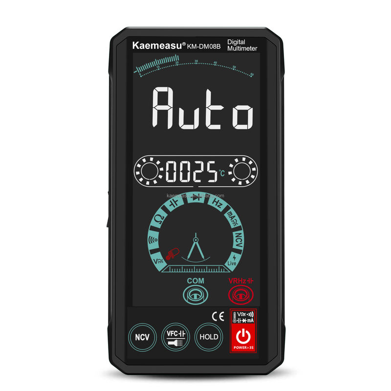 OEM elettricista Multimetro vocale intelligente Ture RMS Ncv Detettore di tensione Multimetro automatico intelligente Multimetro digitale