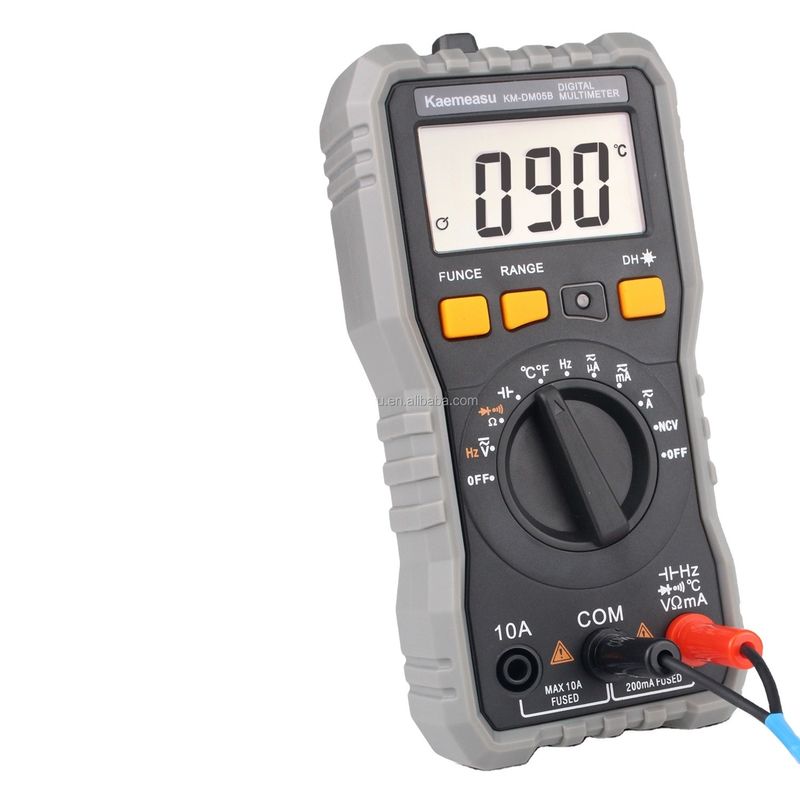 Mini Multi Tester Portatile Voltaggio Corrente Resistenza NCV Multimetro digitale elettrico intelligente con indicatore a bassa batteria
