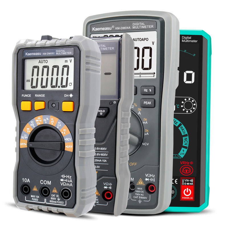 OEM ODM Smart Multimeter 6000 Conti Elettrista Panca Multimetro Mini portatile Ture RMS Square Wave Output Multimetri digitali