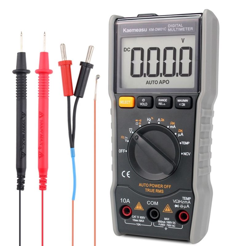 OEM ODM Multi tester digitale T-rms multimetro elettronico Ncv Ohm Hz Tester avometer Mini multimetro portatile in vendita