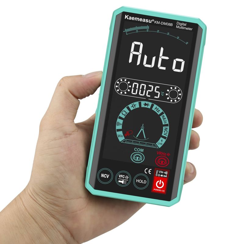 Ingrosso Multimetri vocali intelligenti Elettronici banconi Multimetri digitali a touch screen automatici Multimetro intelligente