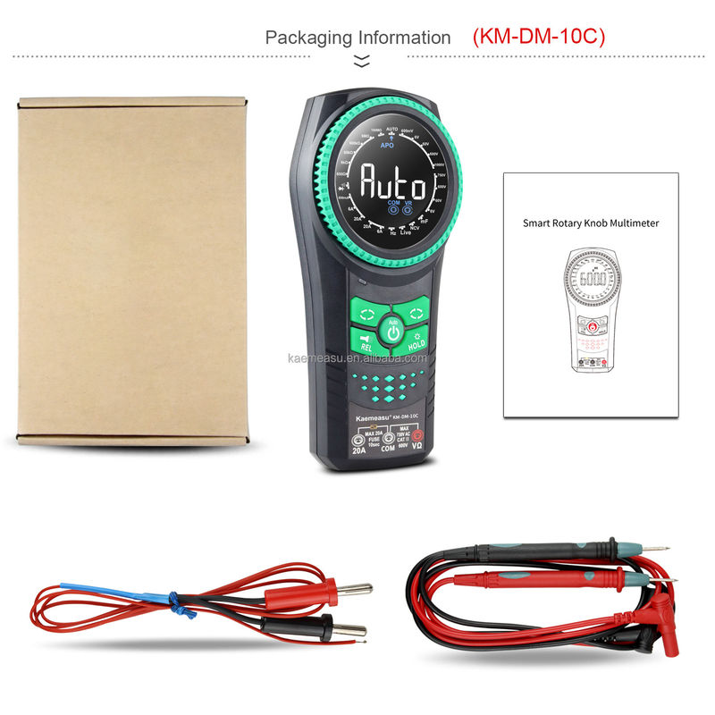 Auto Range Voltage Meters NCV TRMS Diode Test Current Resistance Tester Clamp Meters Multimetro Multimetri digitali intelligenti