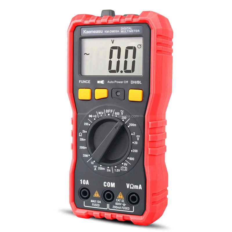 Mini Multimetro portatile digitale elettricista professionista Dattery tensione contatore resistore tester Multimetro digitale intelligente