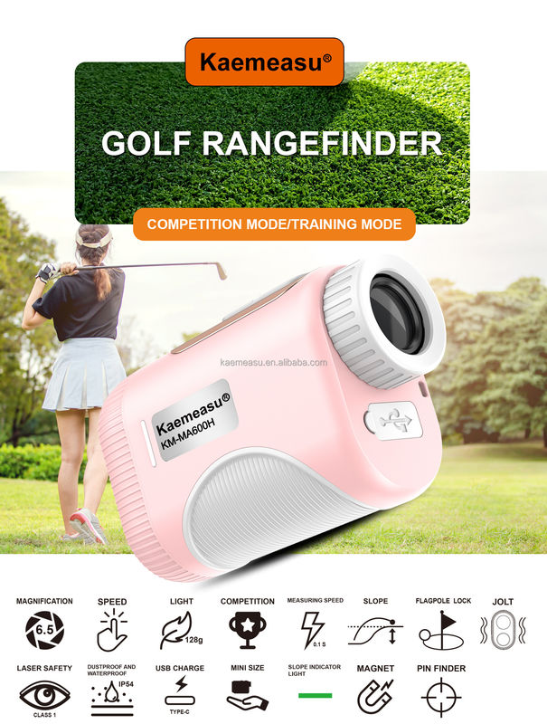 1200m Mini golf rangefinder Donne Bambini Sport all'aperto Laser rangefinder Shooting Telescopio da caccia Golf laser rangefinder
