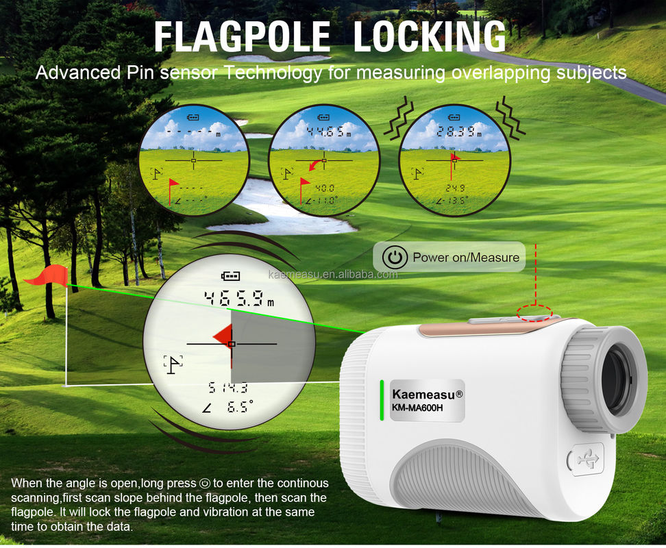 1200m OEM Golf Range Finder Slope Scope Laser Distance Meter Telescopio Golf Laser Rangefinder