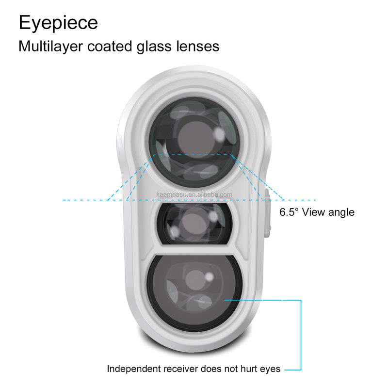 500Yd Golf Laser Rangefinder Strumenti di misura Laser Distance Meter Binocoli Golf Rangefinder Telescopio
