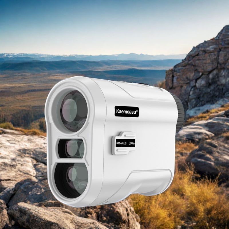 650Yd Golf Laser Rangefinder Strumenti di misura Laser Distance Meter Binocoli Golf Rangefinder Telescopio