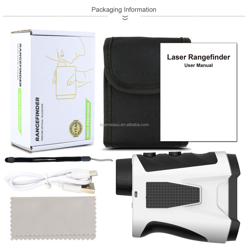 800m Golf Rangefinder Sport Laser Rangefinder Strumenti ottici Diastimetro da caccia Golf Telescopio