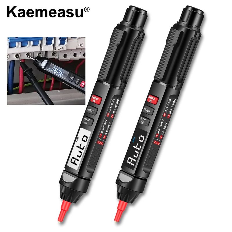Oem Factory Direct Pen Digital Multimeter True Rms Digital Meter Non Contact Voltage Detection Multimeter Tester