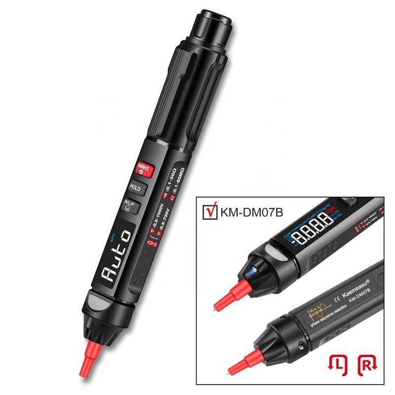 Oem Factory Direct Pen Digital Multimeter True Rms Digital Meter Non Contact Voltage Detection Multimeter Tester