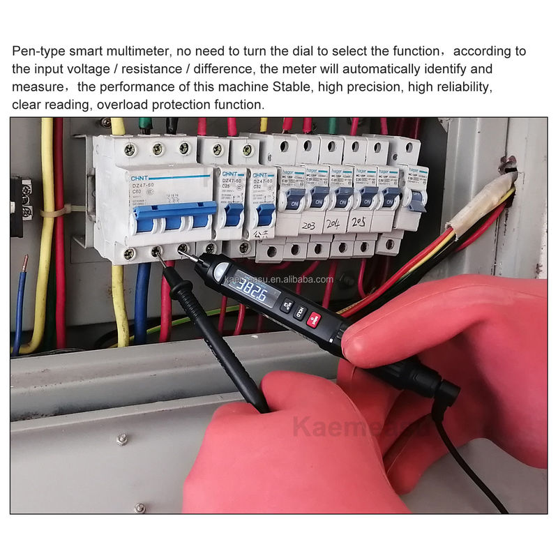 Oem Factory Direct Pen Digital Multimeter True Rms Digital Meter Non Contact Voltage Detection Multimeter Tester