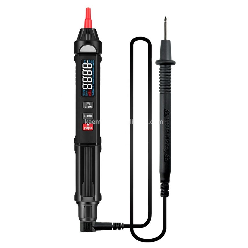 Kaemeasu Mini Pen Multimetro digitale NCV Sequenza Non contatto rilevamento di tensione Multimetro Tester Pen Meter