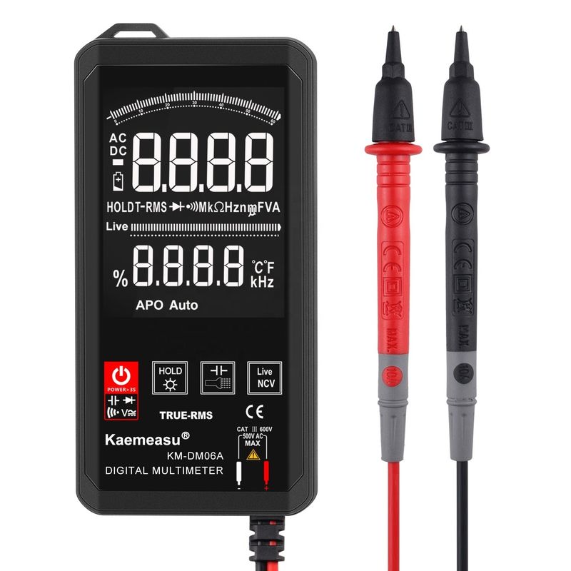 EBTN Display Touch Digital Multimeter 6000 Count Digital Multimetro Ncv Funzione Neutrale Test del filo in diretta Multimetro digitale