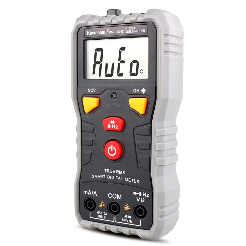 Mini Multimetro Intelligente DC/AC Capacità di Precisione Ncv Ohm Hz Tester True-rms Elettricista Multimetro Digitale